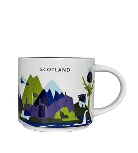 City Mug You Are Here Collection - Scotland Coffee Cup, 14 fl.oz