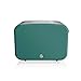 Swan ST14610GREN Nordic 2-Slice Toaster with Defrost/Reheat/Cancel Functions, Cord Storage, 900W, Green