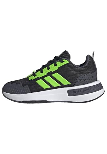 adidas Unisex-Kids Minecraft Pro J Black/White 4.5