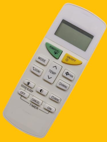 Image of AMAZOR All Ac Remote Control Compatible For Daikin Air Conditioner Remote ((Model No. Ftkm50U, 2022) Arc484B32),White