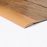 DAILISEN 9.8ft Carpet Laminate Tile Edge Guard Trim Strips,Floor Mats Rubber Flooring Beveled Edge...