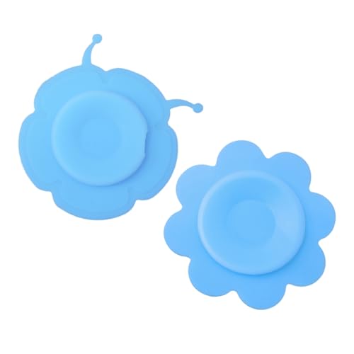 Generic Suction Bowl Mat Snail Flower Pattern Non-Slip Silicone Double-Sided Suction Cup Ideal for Kids Tableware