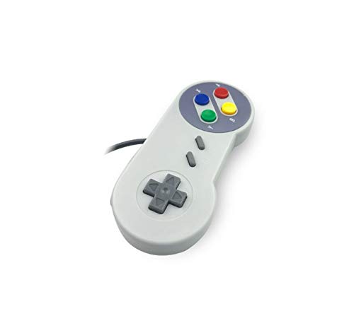 image for Kinyanco 2-Pack Replacement SNES Controller Super Controllers, Game Co