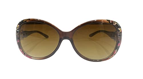 Image of Women Sunglasses Pack of 2, UV400 Protected Stylish Retro Square & Round Sun Glasses Combo, Medium