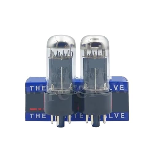 LHXEQJAM Vacuum Tube 6V6 6V6GT Upgrade 5881 6P6P 6N6C 6N6 CV511(1Pair Matched)