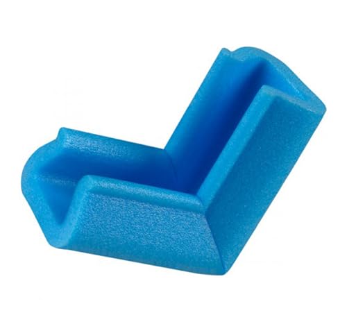 Imballaggi Point - Angle à 4 voies - PE expansé - Côtés 200 et 200 mm - Largeur intérieure 33 et 120 mm - Garde-coin pour meubles, tableaux, cadres, cadres et céramiques - Lot de 60