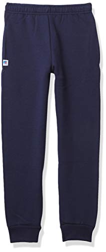 Russell Athletic Boys' Dri-Power Fleece Sweatpants, Joggers - Navy, Large