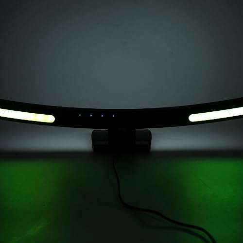 Barra de Luz do Monitor de Computador, Lâmpada de Mesa LED de Escurecimento Com Controle de Toque RG