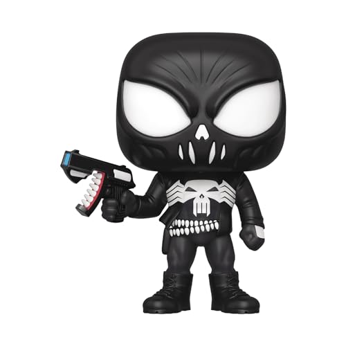 Funko Pop! Marvel: Marvel Venom - Punisher, Multicolor