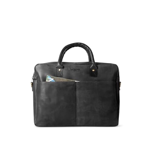 HOLZRICHTER Berlin - Große Aktentasche aus Leder...