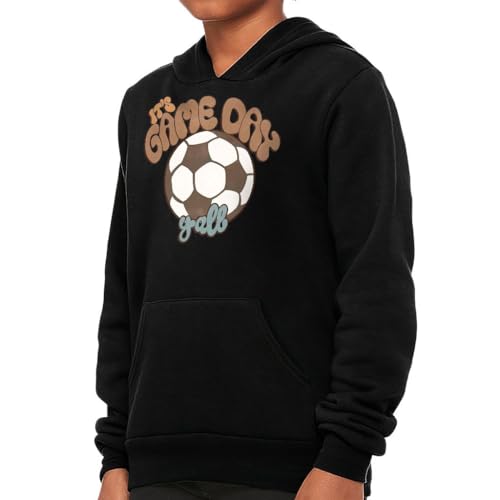 Its Game Day Yall Kids' Hoodie - Soccer Player Apparel - Soccer Player Gift Ideas2