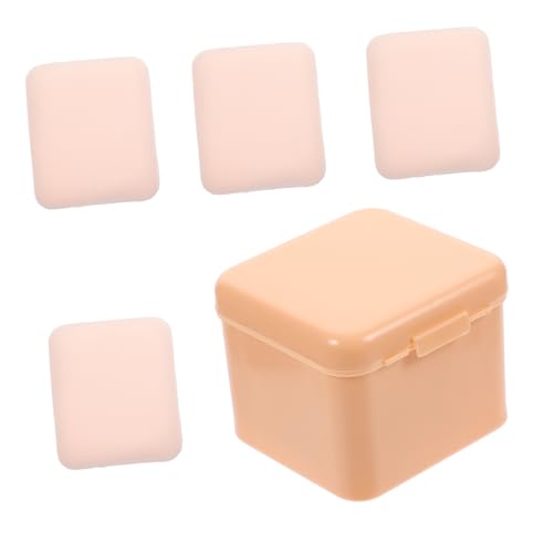 Healeved Makeup Powder Puff Powder Puff Soft Absorbent Eye Powder Set of 4 Foundation Puff