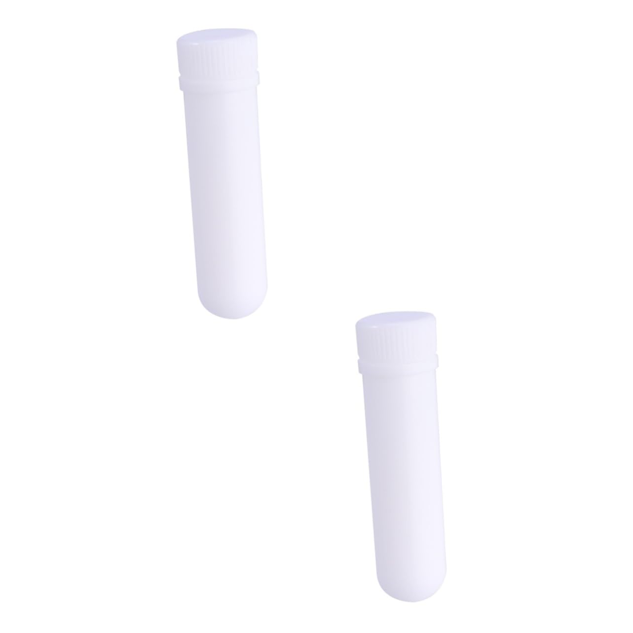 IWOWHERO 2sets Boom Nasal Stick Essential Oil Tube Refillable Acetate Cotton Swabs for Aromatherapy 12pcs*2