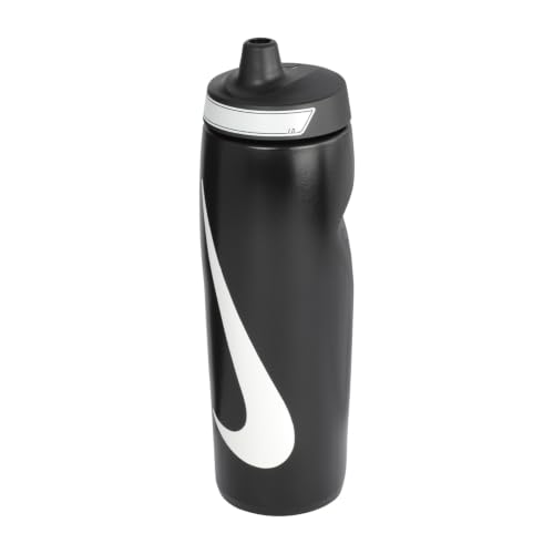 Image of Nike REFUEL BOTTLE GRIP 24 OZ - BLACK /BLACK /WHITE, 709 ML