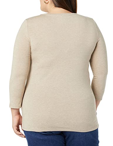 Amazon Essentials Womens Regular-Fit 3/4 Sleeve V-Neck T-Shirt (Available in Plus Size) - Image 6