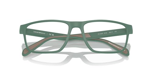 Image of Emporio Armani Men's Ea3233 Rectangular Prescription Eyewear Frames