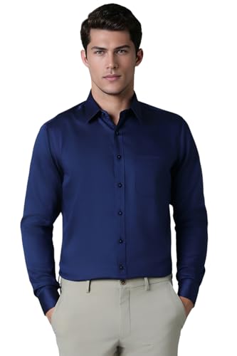 Image of Louis Philippe Men's Cotton Slim Fit Shirt