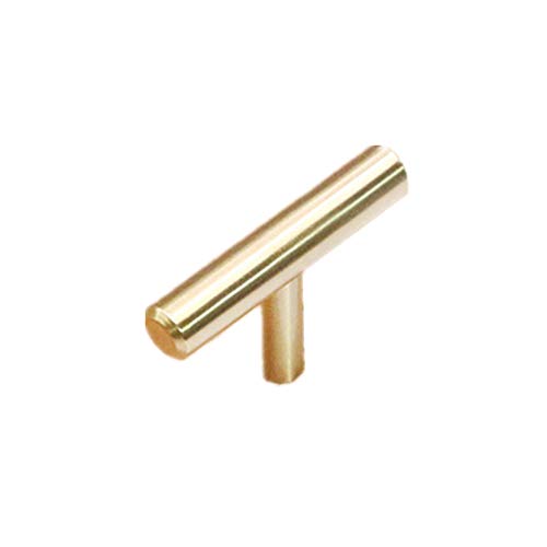 Poignée De Porte Poignées à Tirer Dorées Poignées Robustes En t En Laiton Massif, Tailles :50 mm, 100 mm, 150 mm, 200 mm, 250 mm, 300 mm, 350 mm, 400 mm Cover