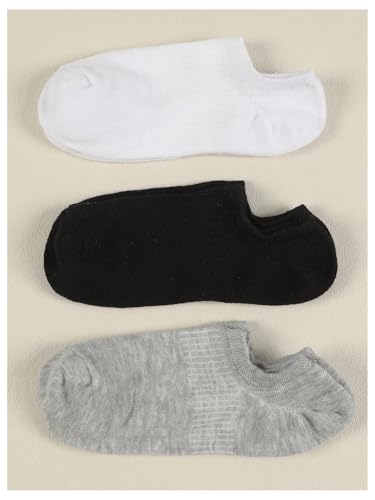 Image of WDIRARA Women's 6 Pairs Leopard Print Low Cut Socks No Show Socks