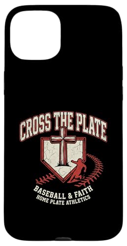 Cross The Plate �N���X�`���� �싅 �M�� �C�G�X �X�}�z�P�[�X iPhone 15 Plus �p