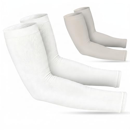 Image of SportsTrail Cooling Arm Sleeves for Men & Women - Breathable, UV Sun Protection, Sports Arm Sleeves for Women, Men & Youth