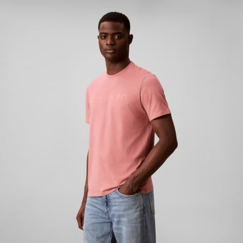 Image of Calvin Klein Men's Relaxed Fit CK Logo Crewneck T-Shirt
