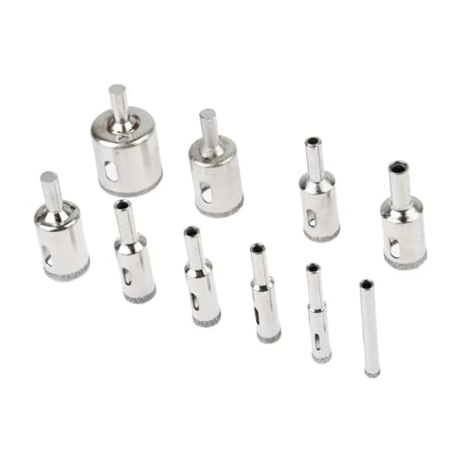 Set de 10 brocas recubiertas de diamante 6-30 mm miniatura 5