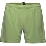 Gore Wear Concurve Herren-Shorts, klassisch, 12,7 cm, Motorgrün, Groß