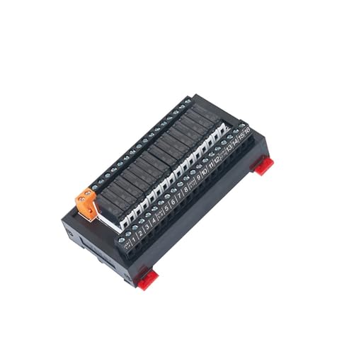 Módulo de relé para evitar ruidos eléctricos en PLC con soporte de carril DIN 24V DC SK1210 2