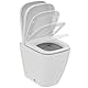 Ideal Standard - i.life S Stand-WC RimLS+ Kompakt mit einer geringer Tiefe von nur 48 cm, Sitz separat zu erwerben. Weiß