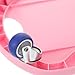 OSOLADY Pink Silent Abdominal Fitness Disc with Roller Multi-functional Core Strengthening Training Board for Full-body Workouts Compact and Clean Sliders Suitable for All Ages and Fitness