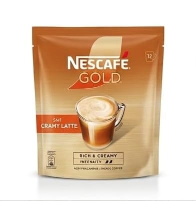 Nescafe Gold 3in1 Creamy Latte Instant Coffee, By febora, 12 Sachets, (12X31g), Packet, 372g-image-28