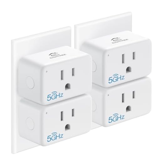 EIGHTREE Mini Smart Plug with Energy Monitoring