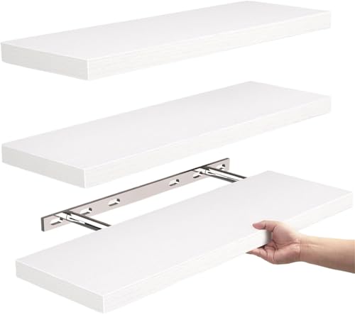 ZYAYNG - Estantería de pared para baño, dormitorio, sala de estar, cocina, estante colgante para baño