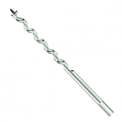 TIVOLY Technic 10800142400 Wood Drill Bit Single Spiral Hex Shank Heavy Duty Diameter 24 mm Length 200 mm Shaft