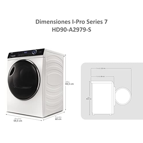 Secadora bomba de calor Haier 9kg