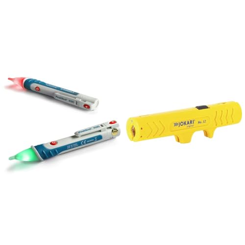 Détecteur de tension alternative sans contact Peak Tech P 1030 avec dénudeur de câble 8 à 13mm