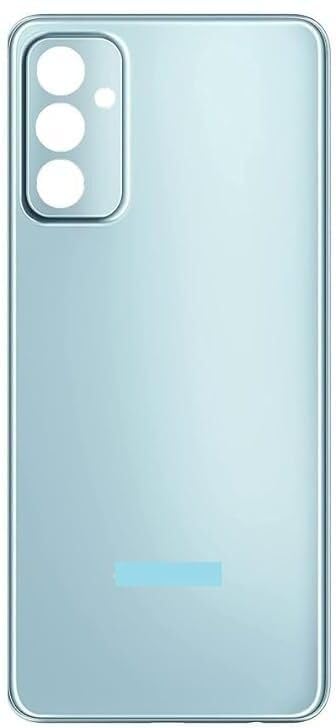 Vravmo Compatible with Samsung Galaxy F23 5G Back Panel Case (Blue) - TPU/Silicone Material with Raised Camera Edges