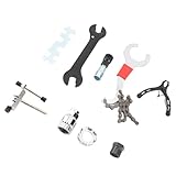 Klanata 7-teiliges Fahrrad-Reparatur-Werkzeug-Set – Kassetten-Entferner...
