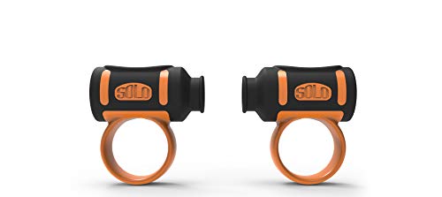 Ayuda para control de baquetas SD-10, baquetas auxiliares para batería (talla 5#, color negro y naranja) miniatura 4