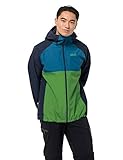 sehr atmungsaktiv Jack Wolfskin Herren Mount Isa Jacket M Jacke, Basil Green, L