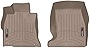 WeatherTech Custom Fit FloorLiner for Genesis G70 - 1st Row (4416941), Tan
