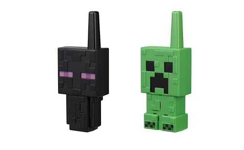 Image of eKids Minecraft Walkie Talkies for Kids, Static Free and Extended Range, Indoor and Outdoor Toys for Fans of Minecraft Toys