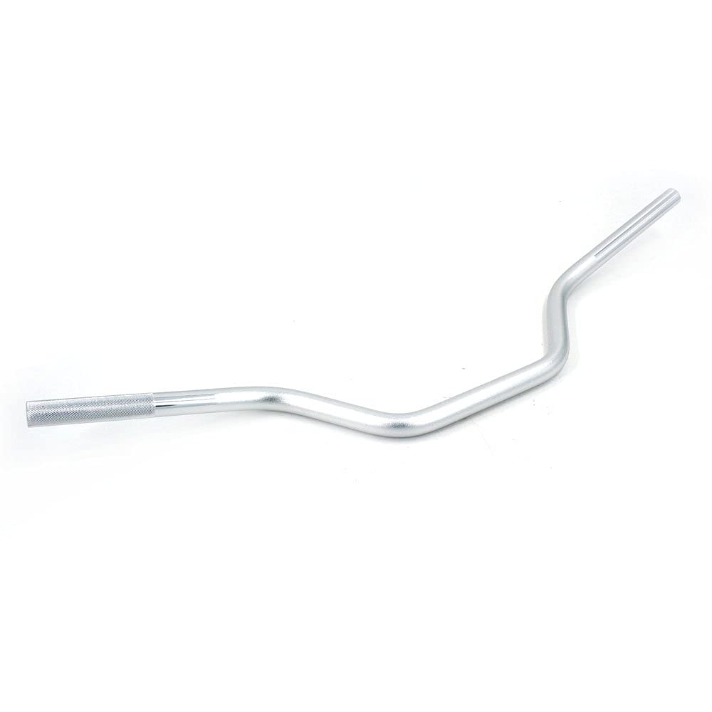 Guidon de moto 7/8"22mm Guidon Universel pour KLX230R KLR650 KLX450 KX250F BX V-Strom650 DRZ400 Dirt Bike ATV Motocross Enduro Argent