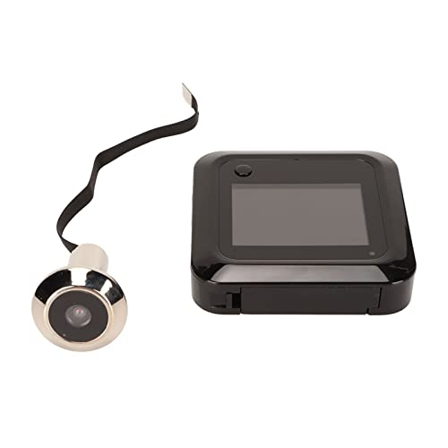 CCYLEZ Digitaler Türspion 2,4 Zoll Digital LCD Bildschirm, Türspion mit 0,3 MP HD Kamera für das Home Office, 145 Grad Weitwinkel