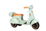 Bang Toys - Scooter Elétrica Infantil Cubi Joy 6V - com Luzes de LED, Sons, Entrada USB/MP3, Bluetooth - Suporta até 30kg - Cor Verde