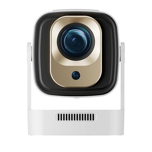 Image of Glide 360 Smart Android Projector with 4K Support, Native 1080p, Auto Focus, 4D Keystone, Wi-Fi 6, Bluetooth 5, Voice Remote, 5W Speaker, Screen Mirroring