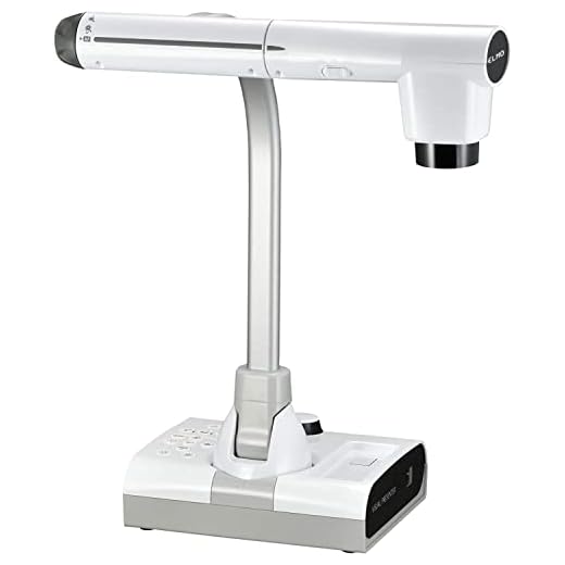 Elmo 1349 Model TT-12iD Interactive Document Camera, Powerful 96x Zoom and 3.4-Megapixel CMOS Image Sensor, Smooth Moving Images at 30 fps, Built-in Switcher, HDMI Input
