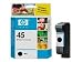 Produktbild HP Druckpatrone Schwarz Tintenpatrone HP 45, Hohe Kapazität 45 Inkjet Print Cartridges, von-35 °C, 0.15 kg (0.331 Pfund), 117 x 26 x 158 mm