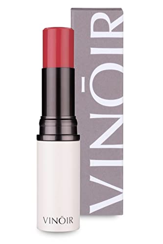 Vinoir Multi Sheer Glow Stick - Warm Coral Glow, Multi Purpose Blush, Lipstick, Vitamin C, Brightening Blush Stick, Korean Makeup, Gentle Vegan Formula, Love 0.6 Oz #TOP9